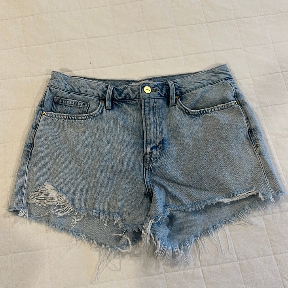 Frame Le Brigette Jean Shorts